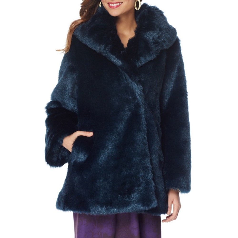 Faux Fur Coat